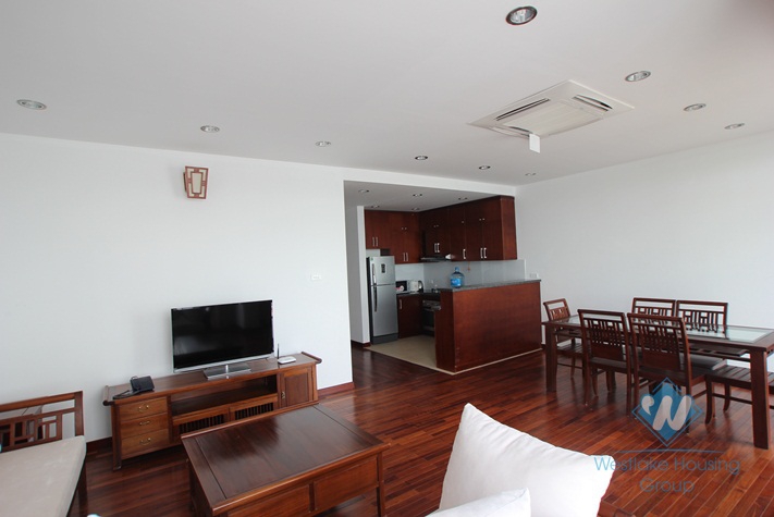 03 bedroom serviced apartment for lease in West lake area, Hanoi